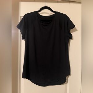 Target All in Motion Workout T-Shirt Top Short Sleeve Black Women’s Large NWT